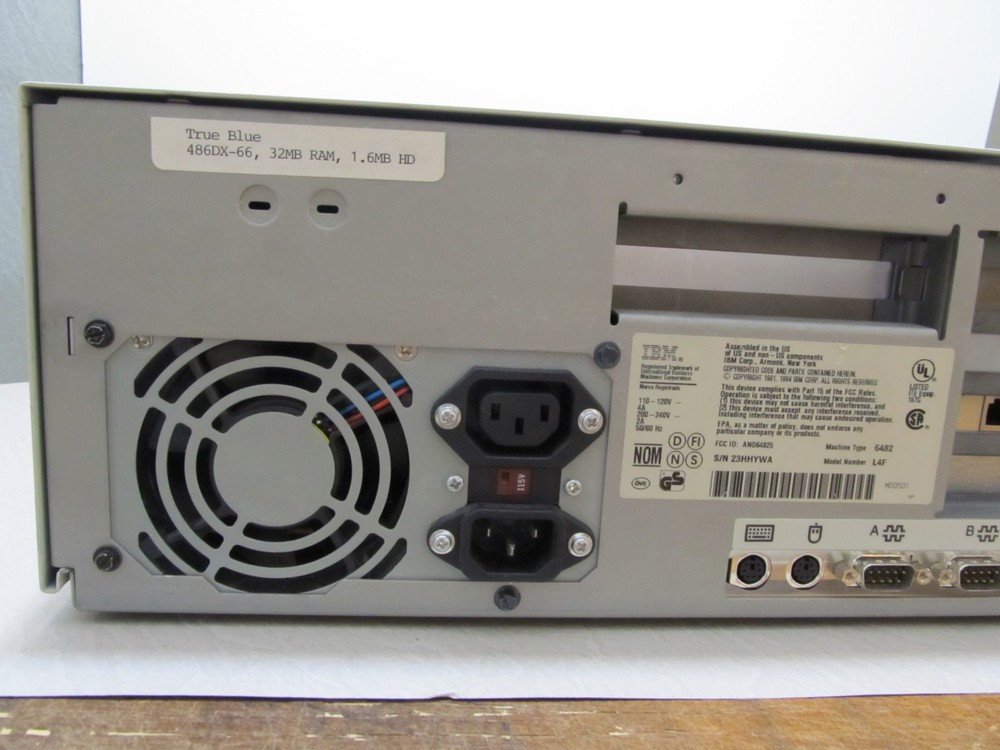 Vintage IBM ValuePoint 466DX2/Dp Computer ****Pls Read