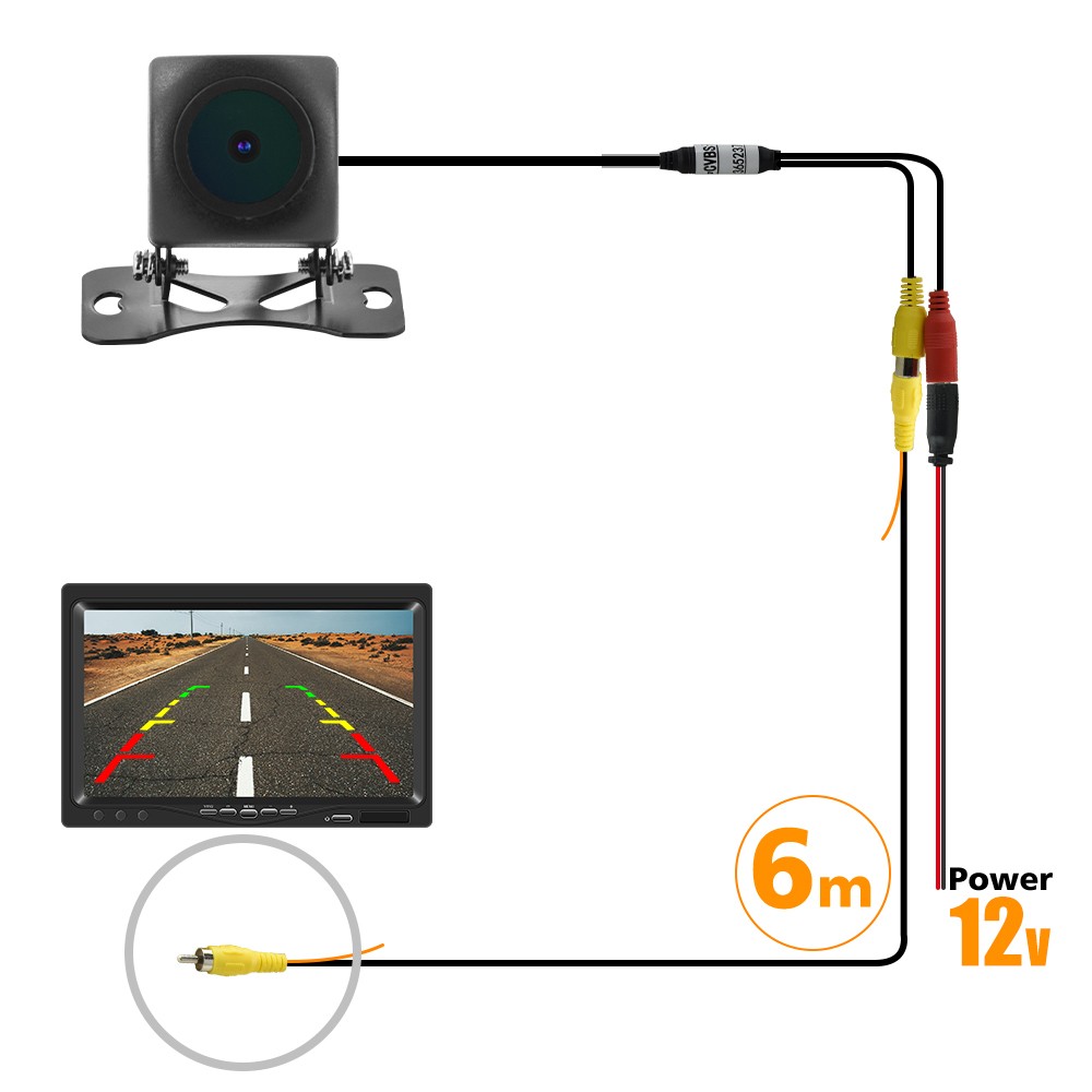 Rear View Camera Car Back Reverse Camera IP67 Assistance AHD Cameras