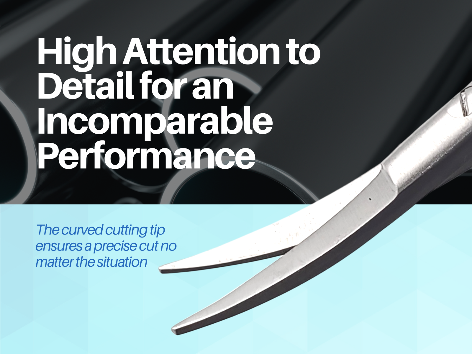 Castroviejo Micro Scissors 4.5" Curved ARTMAN