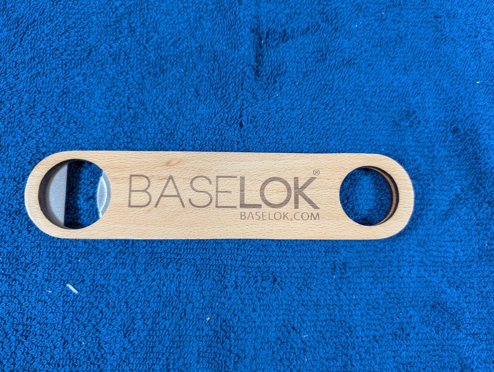 New Large Baselok  Bottle opener 7" Long
