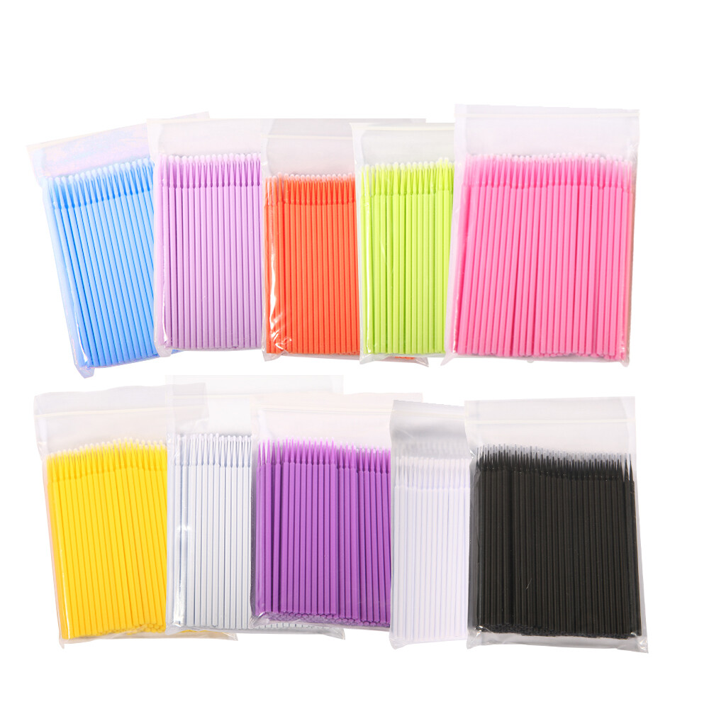 100-500pcs Micro Brushes Applicators Microbrush Dent (Regular/Fine/Super Fine)