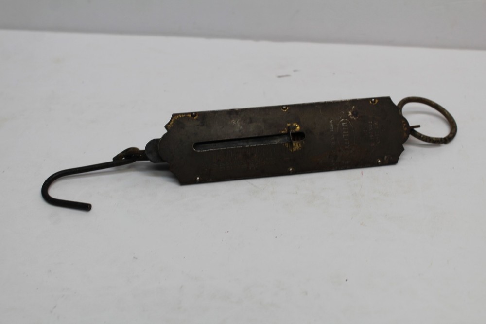 Vintage  Utility 20# Hanging Spring Scale