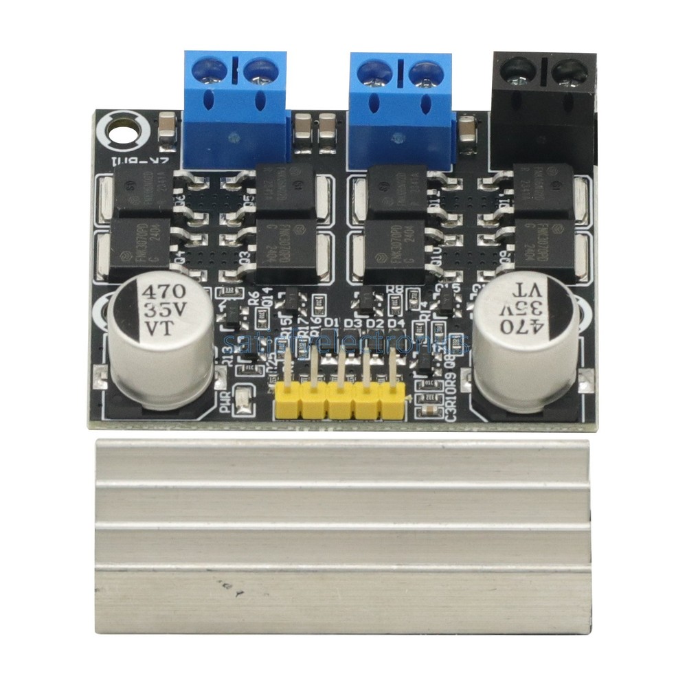DC 3-18V 10A Dual H-bridge Motor Driver DC Forward &Reverse PWM Speed Controller