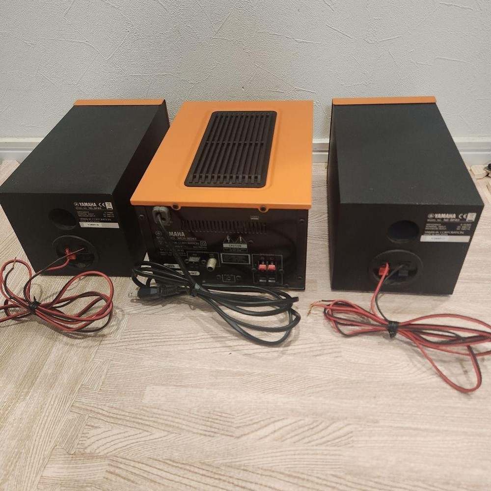 YAMAHA MCR-B043 Orange CD USB Bluetooth Micro Component Stereo System JapanY