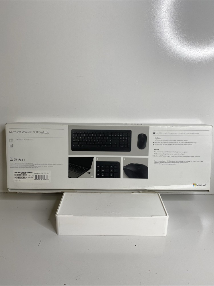 Microsoft Wireless Desktop 900 Keyboard Mouse Combo - Black