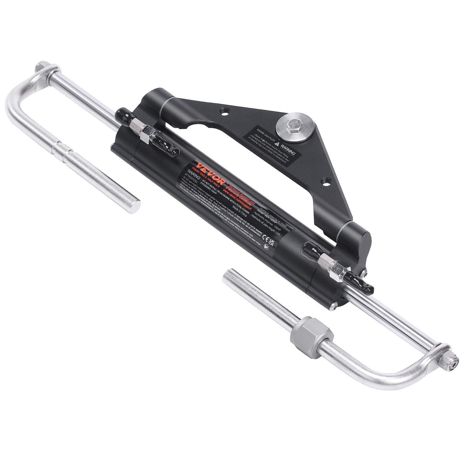 VEVOR Boat Hydraulic Steering System Kit Marine Outboard Steering 150HP Outboard