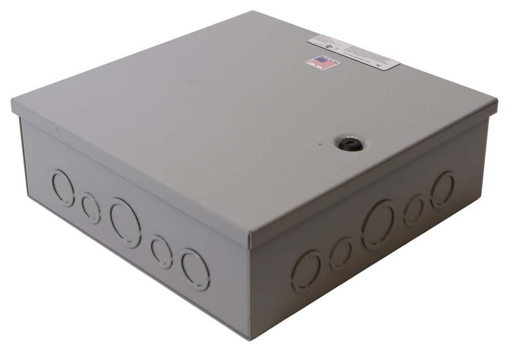 IP-based control panel with poe splitter