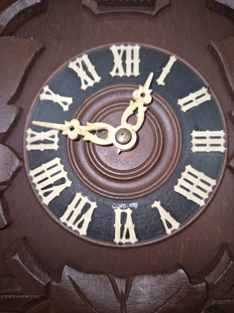 Large Older Black Forest Cuckoo Clock Refurbished And Working