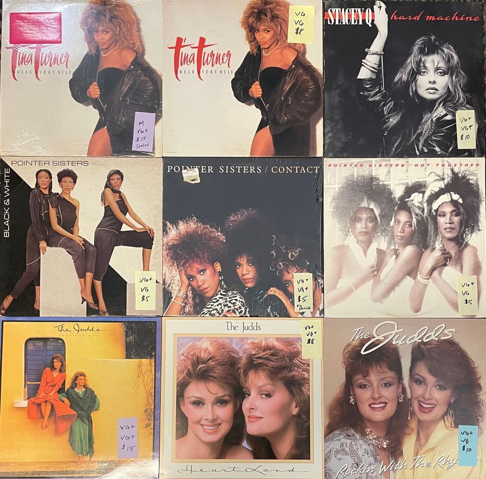 You pick - 70's & 80's Rock/Pop Vinyl Records LP - Many Titles - Cars, Police