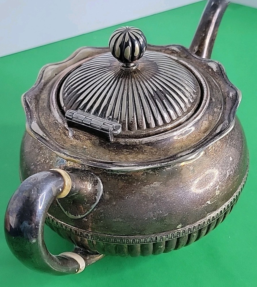 Gorham Silver Soldered Teapot - Untouched - 0740