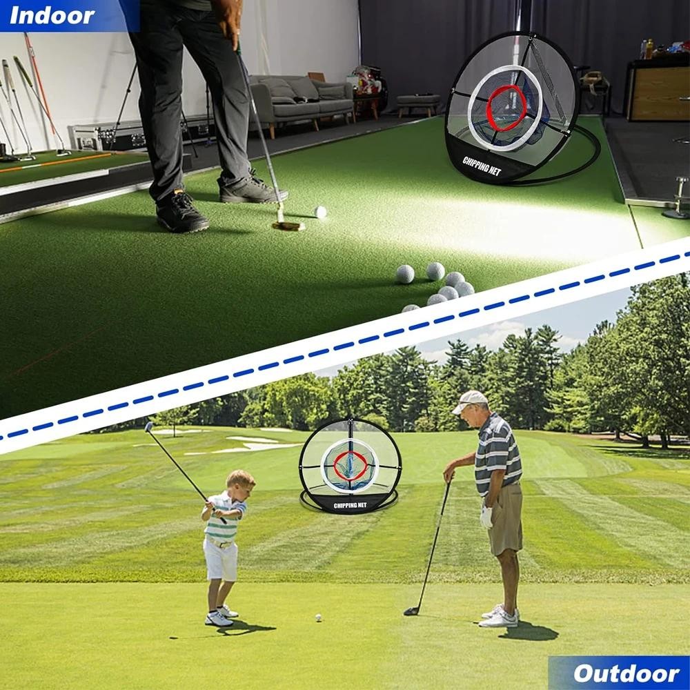 Golf Chipping Net, Portable Folding Golf Training Net, Golf Target Chipping Net