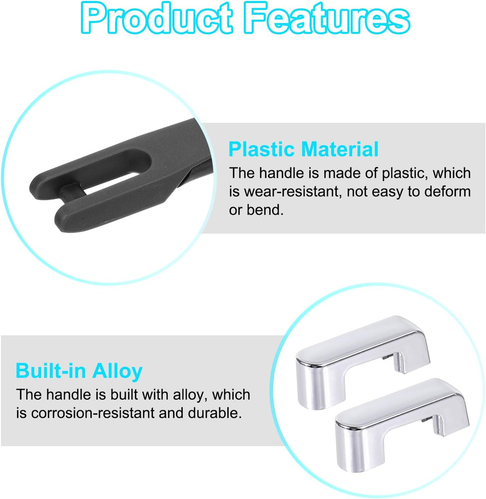 8.86" X 0.98" Luggage Handle, Pull Handle Grip Replacement, Spare Suitcase Repla