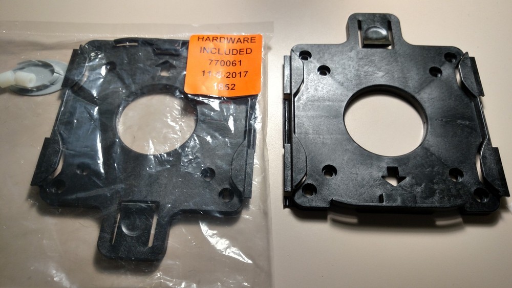 WORKRITE ERGONOMICS FLAT SCREEN ARM 6400560 QUICK RELEASE BRACKET 100 OR MORE