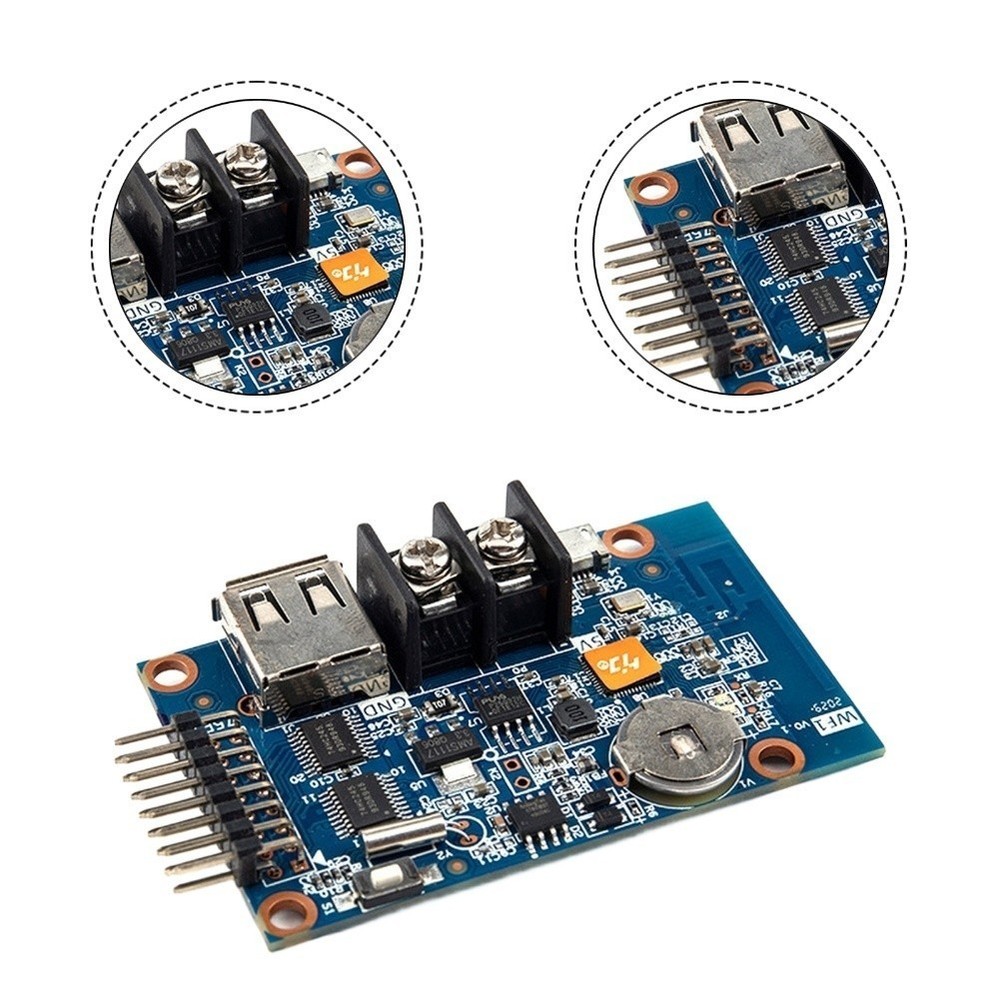 USB Control Module Full Color Screen for Shops Full Color Display USB Playback