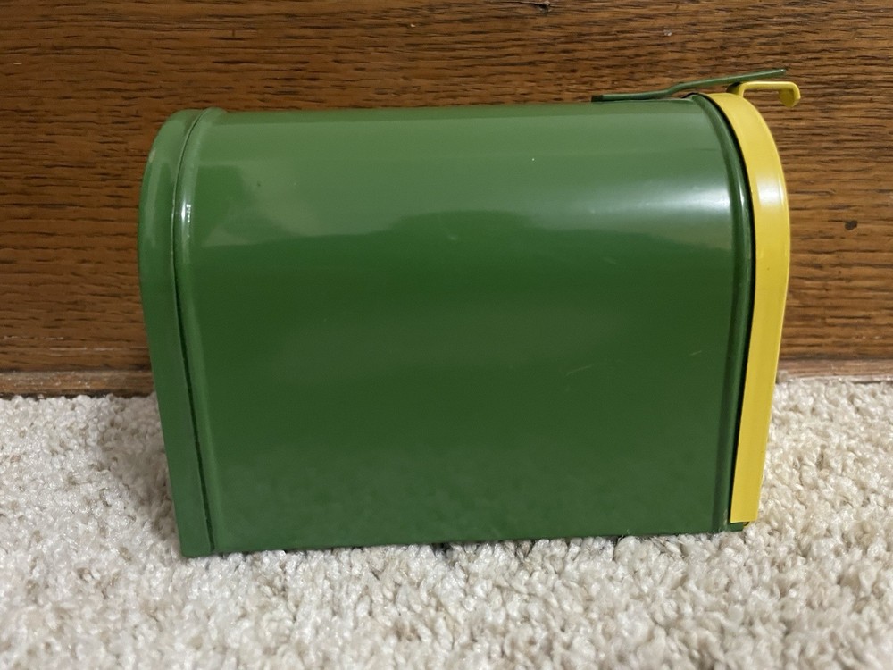 Vintage John Deere Miniature Mailbox