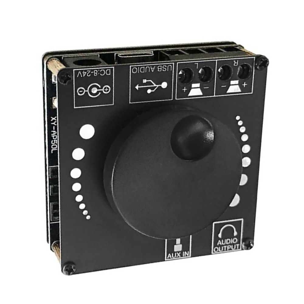 XY-AP50L Mini Bluetooth 5.0 Wireless Audio Power Digital Amplifier Board