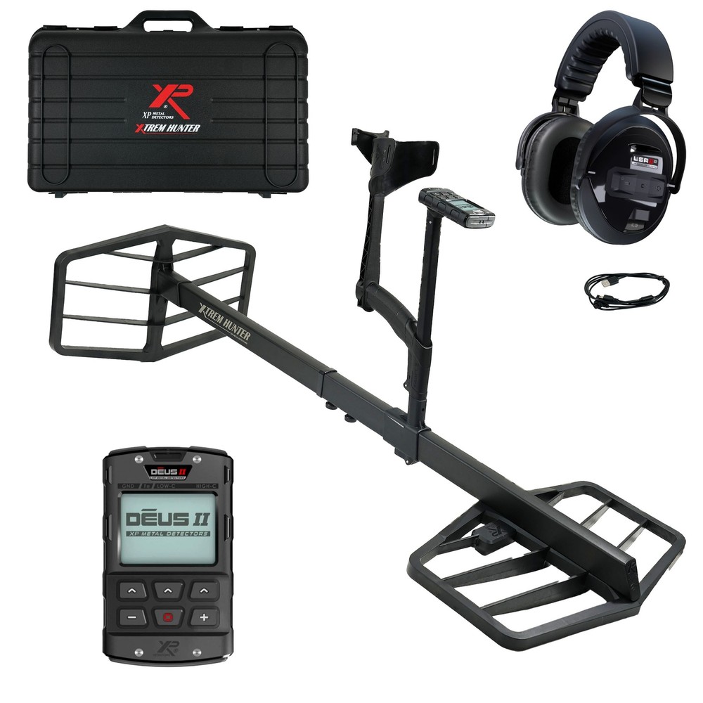 XP Xtrem Hunter Deep Seeking Metal Detector – Extreme Depth, High Performance