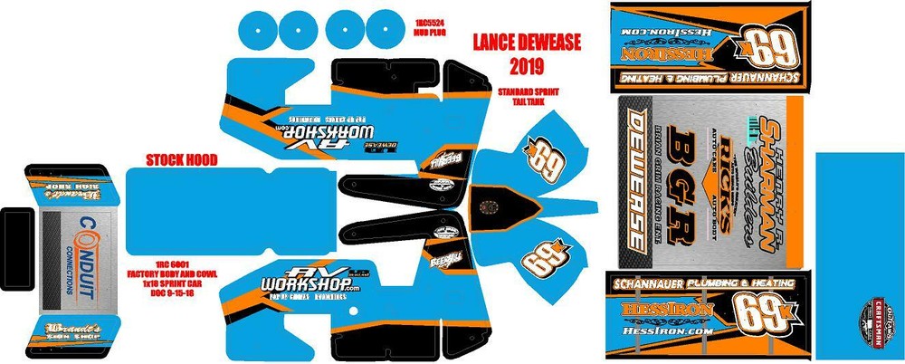 1RC SPRINT WRAP LANCE DEWEASE 2019