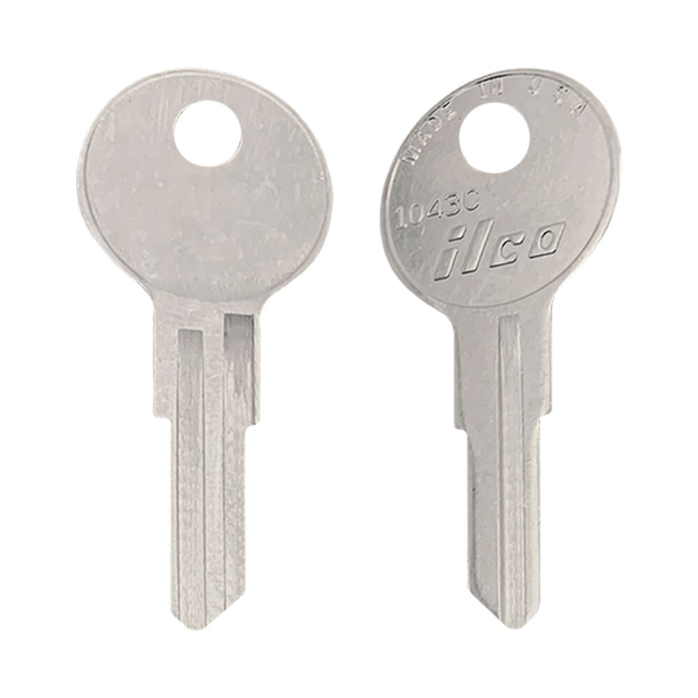 1043C Key Blank – Nickel