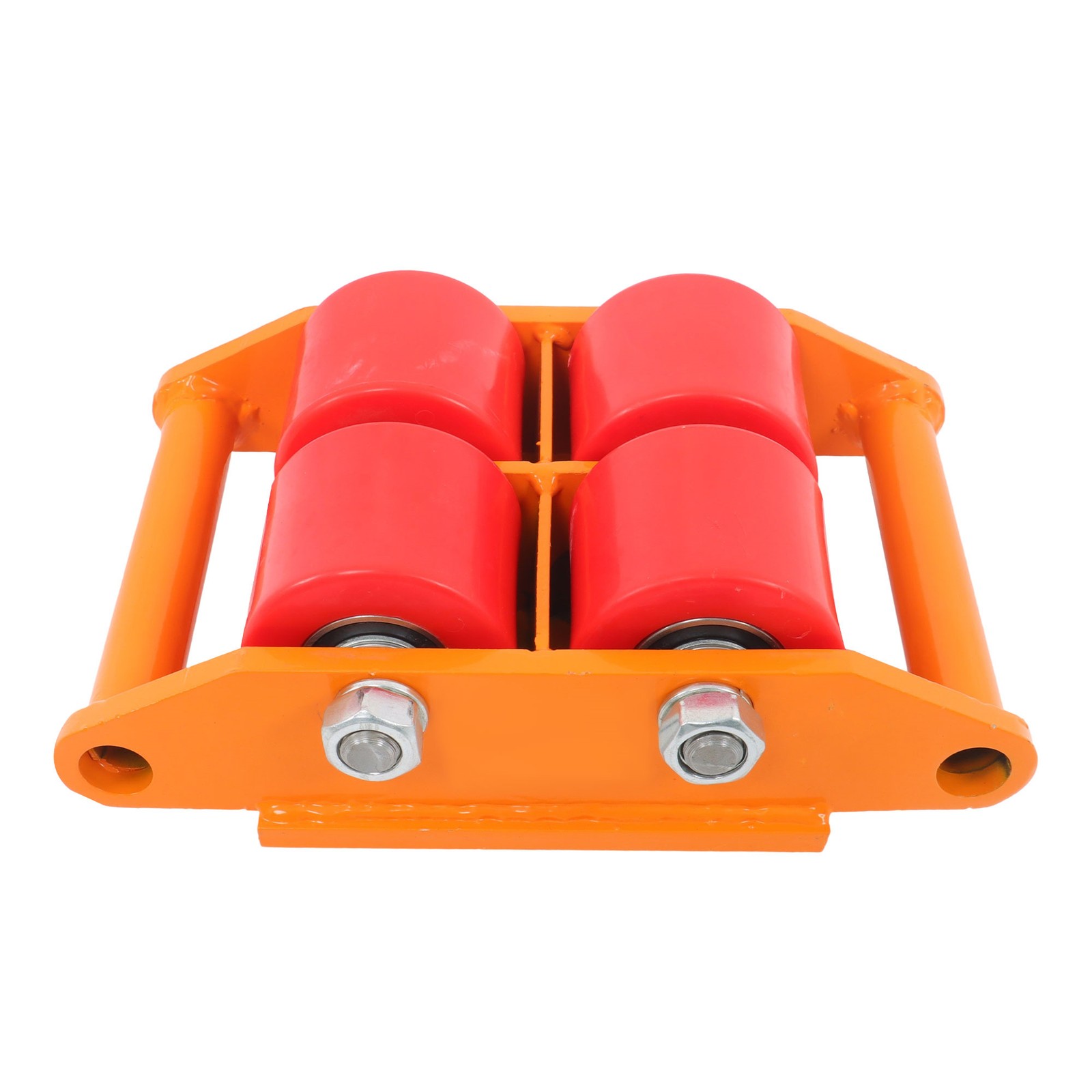 4 Pcs Heavy Duty Machinery Skates Dolly 360° Rotation 6T/13200Lbs With Handle