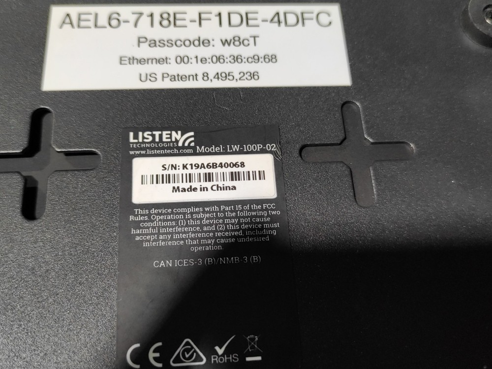 Listen Everywhere LW-100P-02 2-Channel Audio Server