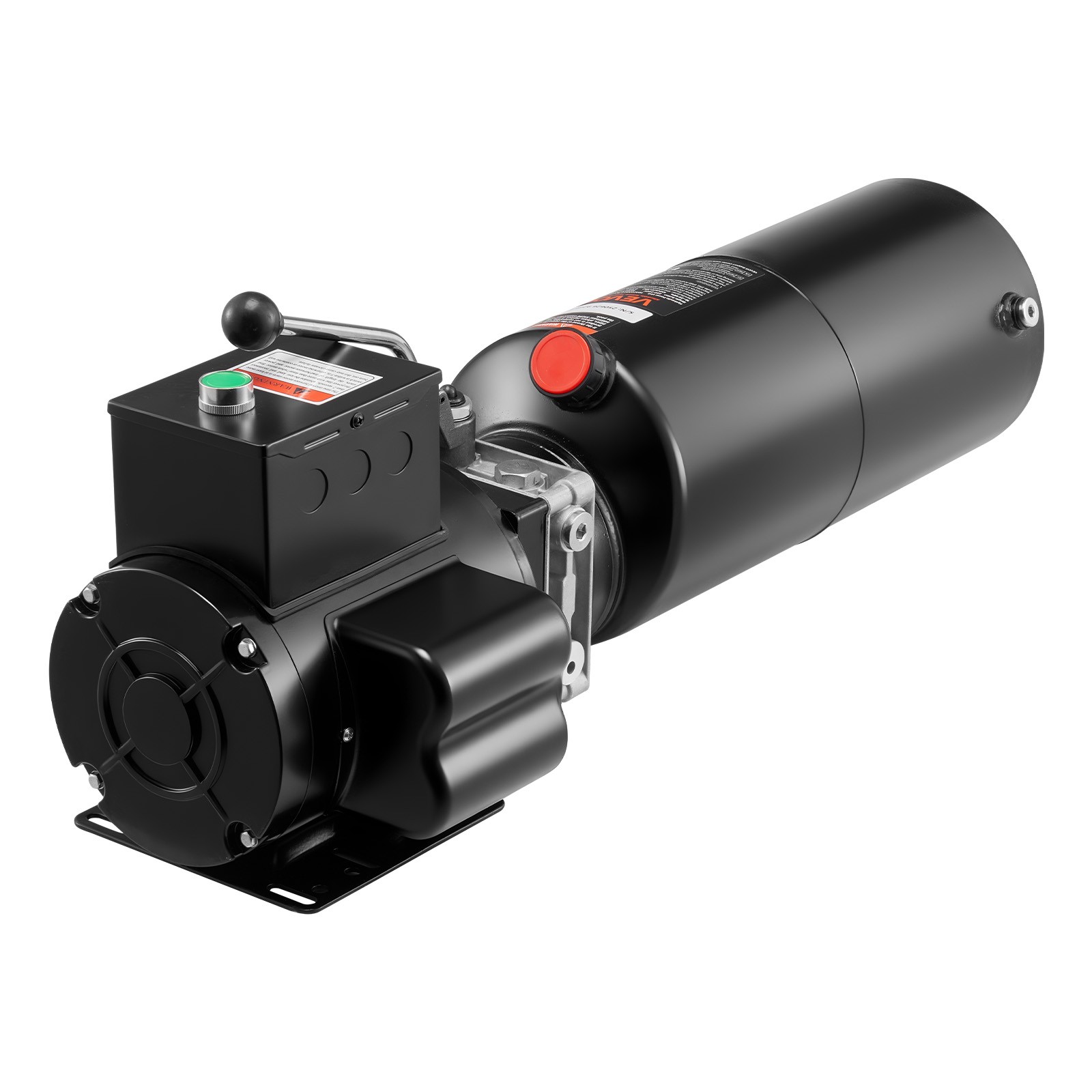 VEVOR Hydraulic Pump Power Unit AC 110V 10 Quart Single Acting Hydraulic Unit