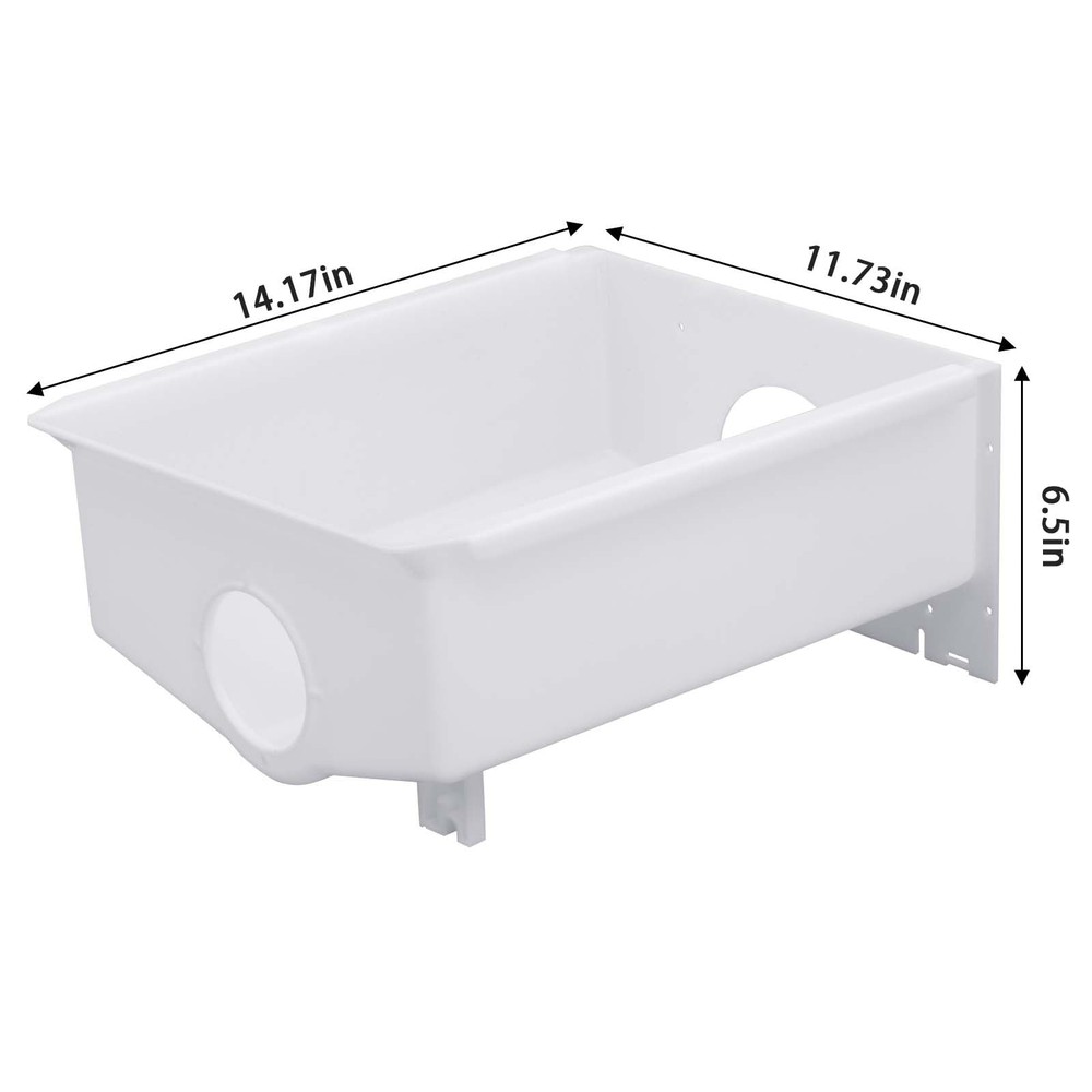 WPW10670845 ice Maker Replacement Parts Refrigerator Ice Container for...