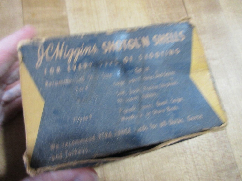 Vintage Empty J C Higgins Xtra Range 16 ga shotshell box