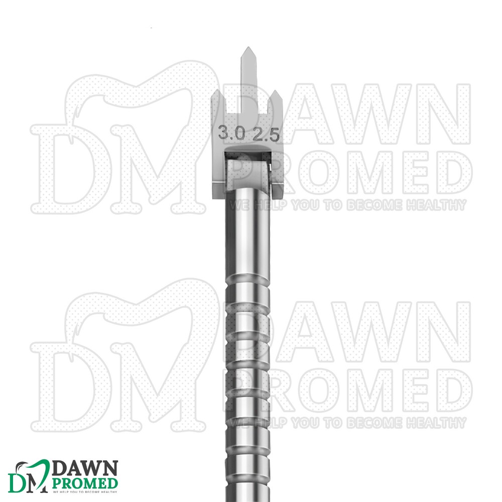 Dental Height Gauge Bracket Positioning 6" Movable Head Orthodontic Instruments