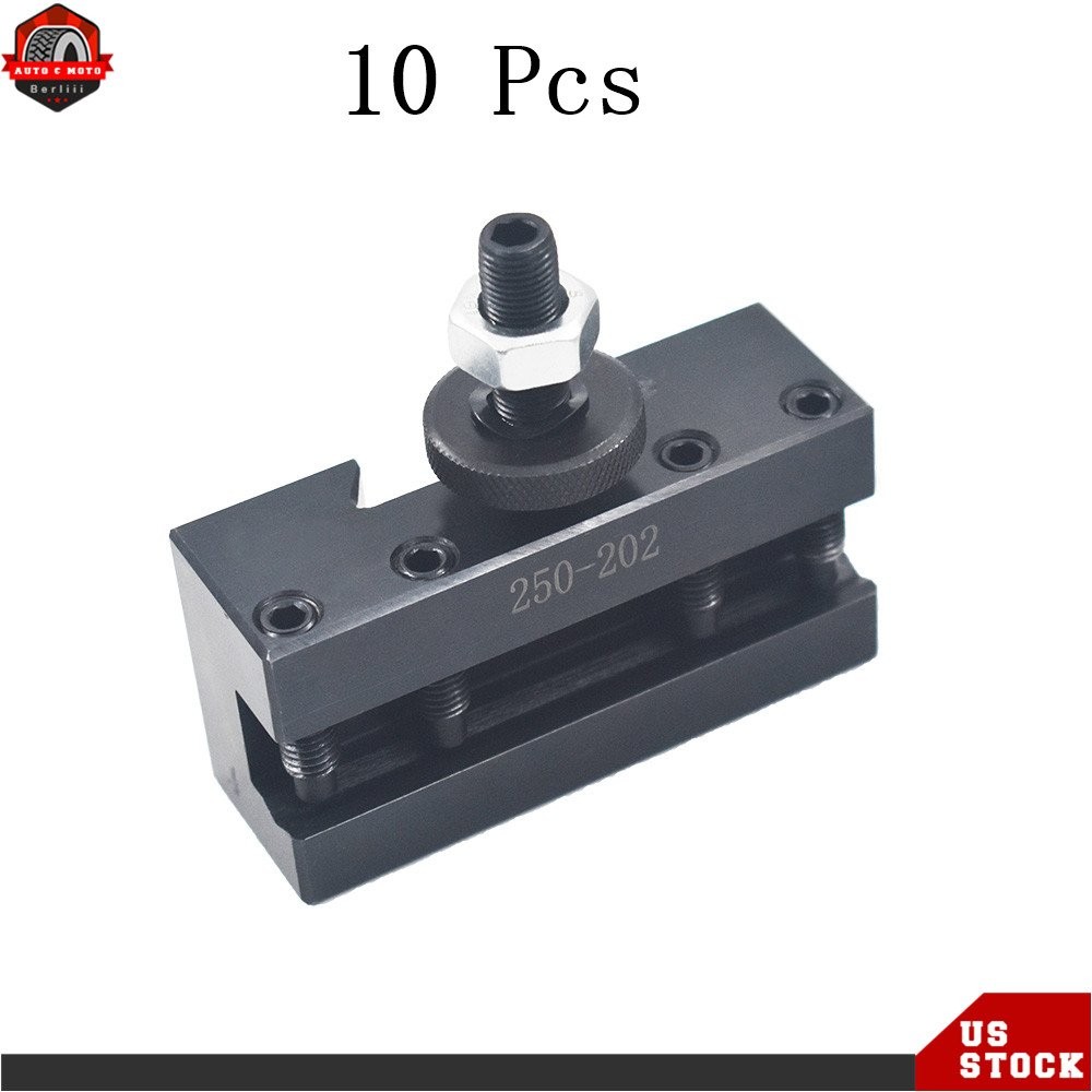 10Pack BXA 250-202 #2 Quick Change Turning Facing & Boring Tool Post Holder