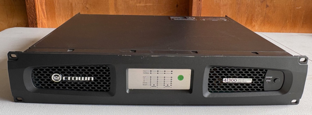 Crown DCI4300 Power Amplifier 4 Channel Amplifier