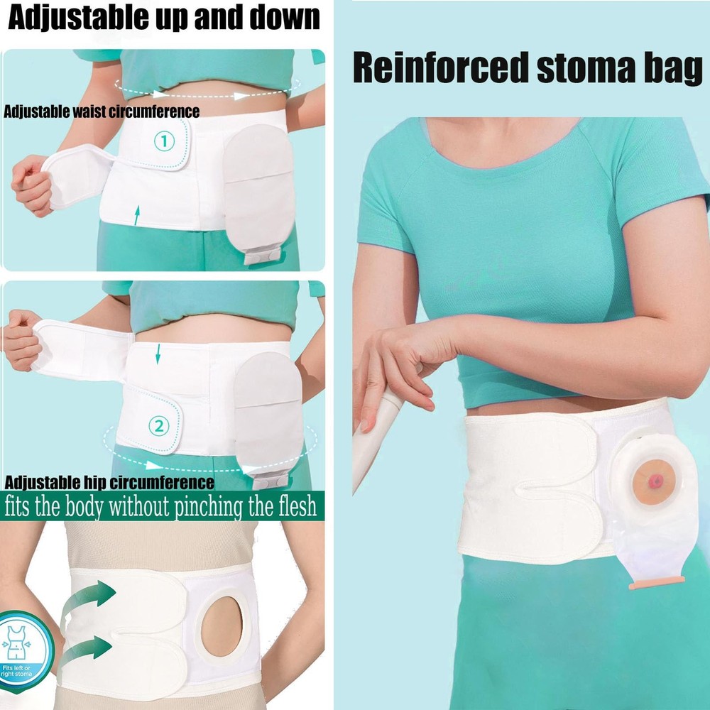 Ostomy Support Beltï¼ŒAdjustable Prevent Parastomal Hernia Support Belt For