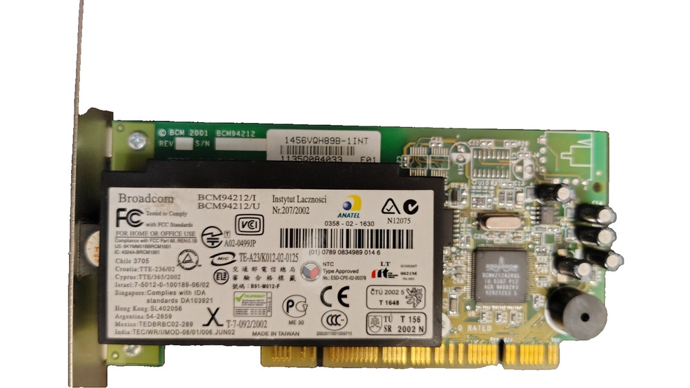 Desktop Computer Broadcom 3000-014810 BCM94212/U BCM94212 Modem