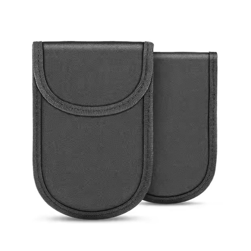 2 Pack Car Key Signal Blocker Case Faraday Cage Pouch Keyless RFID Blocking Bag