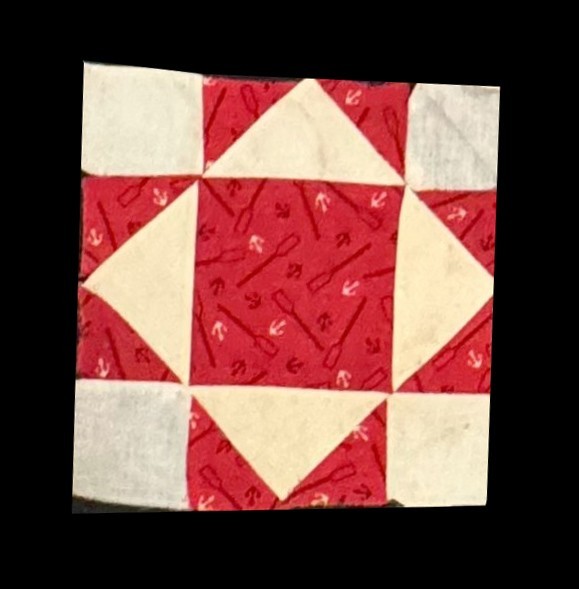 Antique 1880 Nautical Quilt Blocks