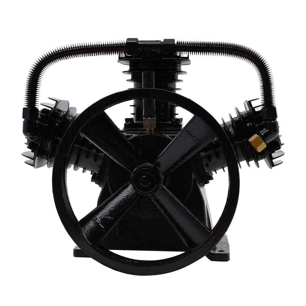5-HP Single-Stage Inline-Twin Replacement Air Compressor Pump 3 3 Cylinder Head