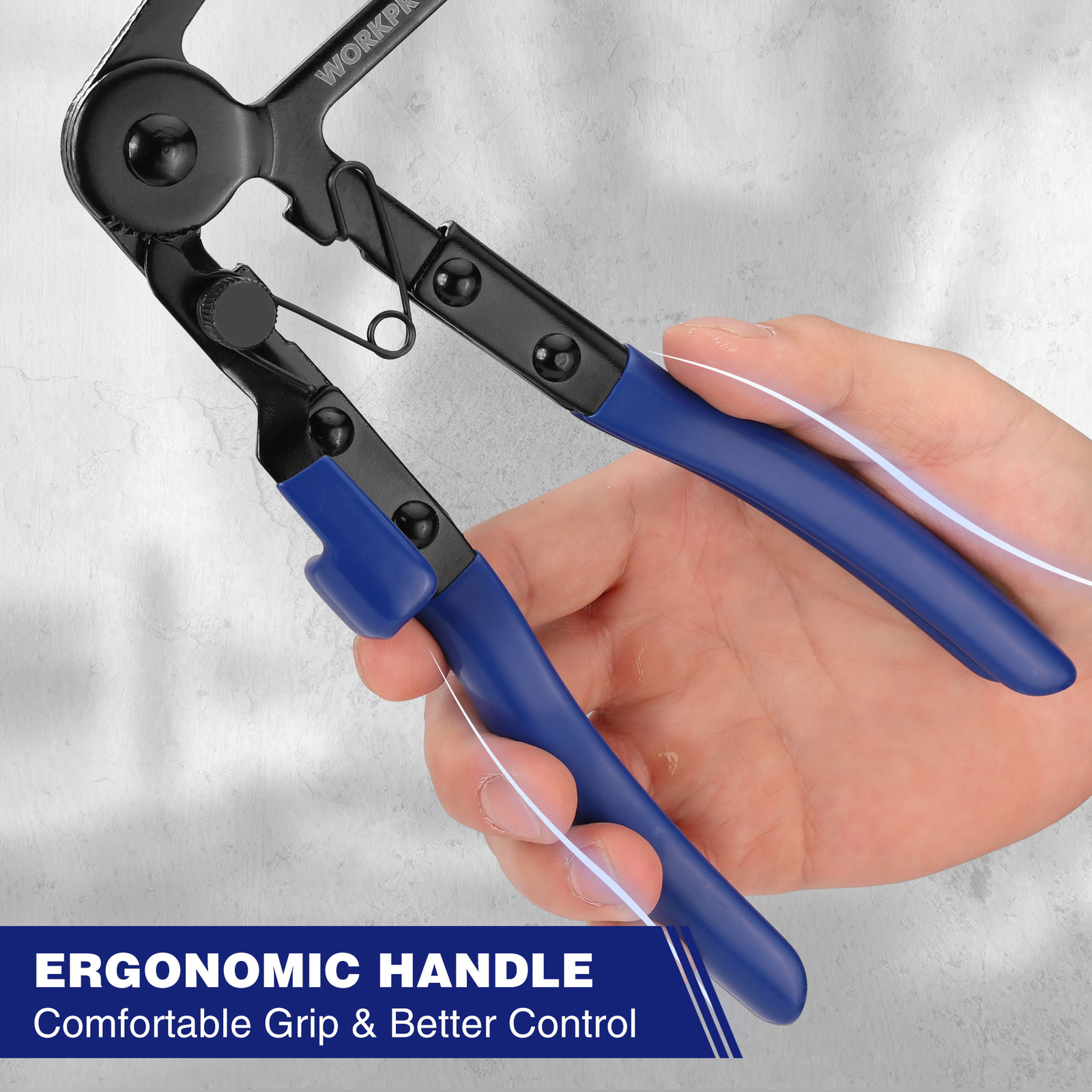 WORKPRO Flexible Hose Clamp Pliers, 27” Hose Clamp Automotive Clamp Removal Tool