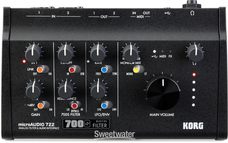 Korg microAUDIO 722 Audio Interface