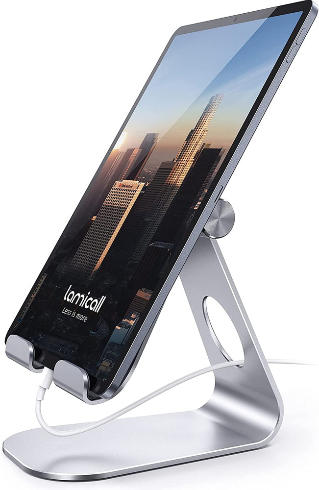 Tablet Stand, Adjustable Tablet Holder - Desktop Stand Dock Holder Compatible wi
