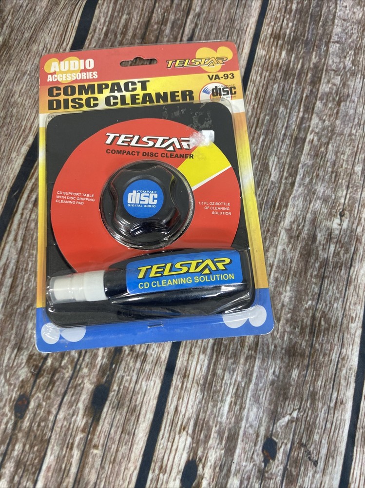 Telstar Compact Disc Cleaner VA-93 Sealed