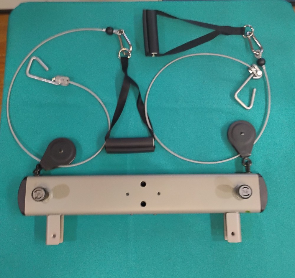 Bowflex Ultimate Adjustable Rail Bar Rod Cables Pulleys Hooks