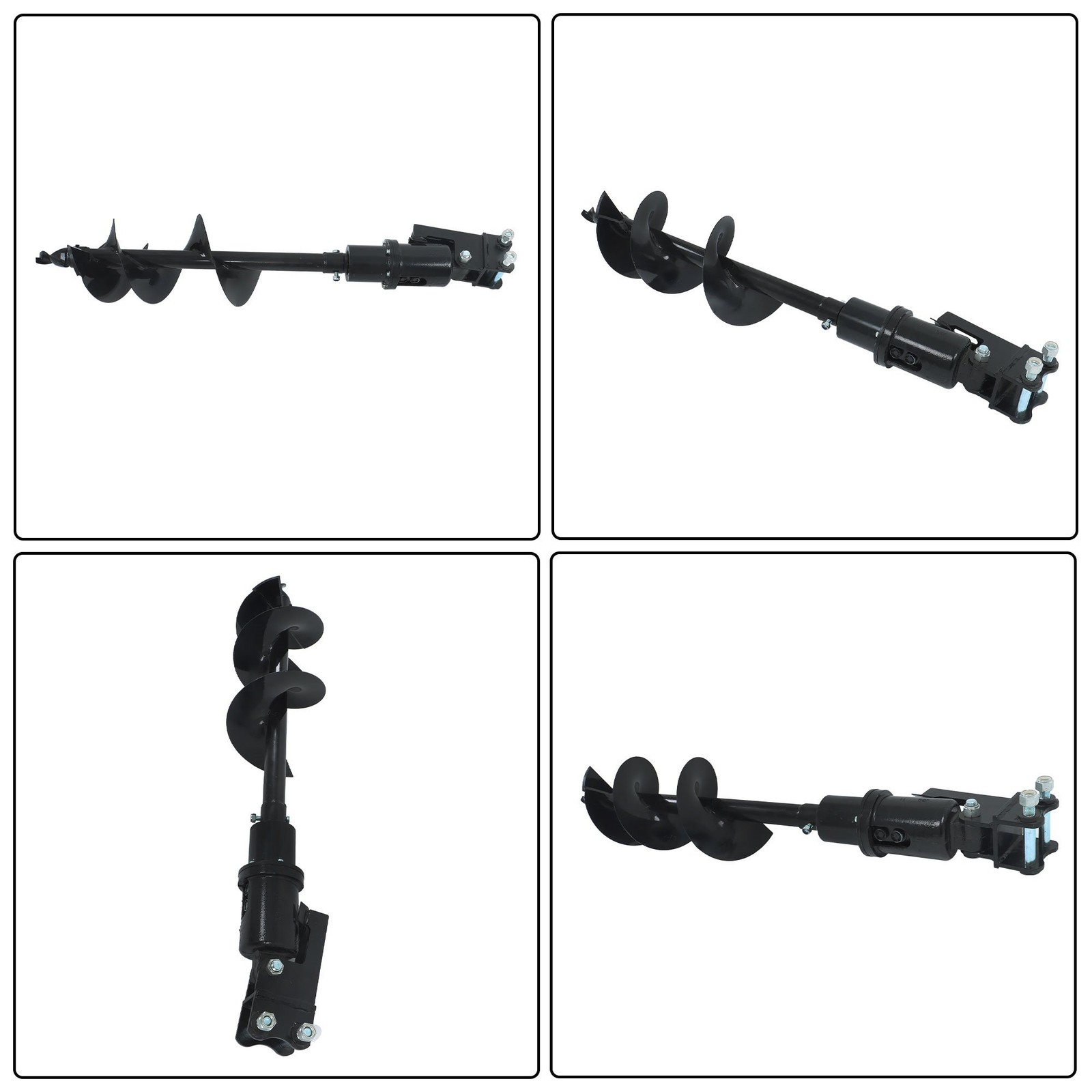 300mm Diameter Auger Drill for 1Ton-1.5Tons Small Digger Mini Excavator