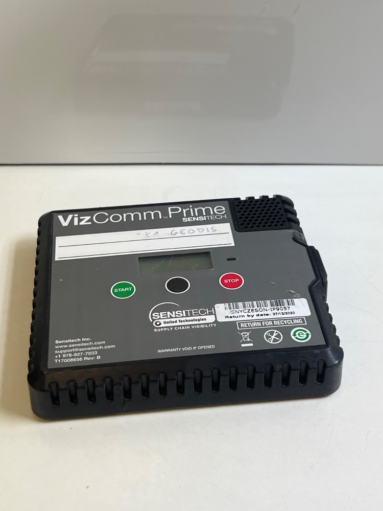 SENSITECH VIZ COM PRIME LOGGER TRACKER T11012820