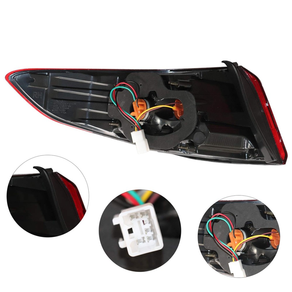 Tail Lights Assembly for 2015-2017 Sonata Right Side Halogen