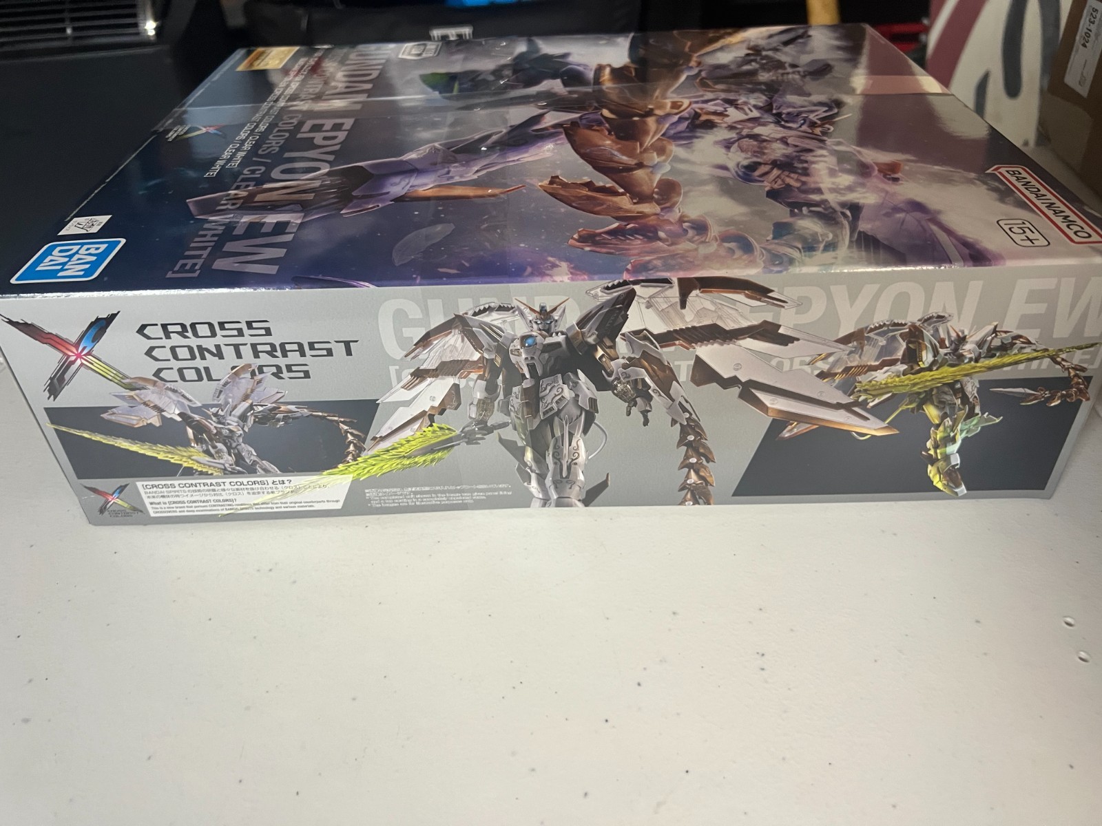 P-Bandai MG Gundam Epyon EW (Cross Contrast Colors / Clear White) 1/100 Limited