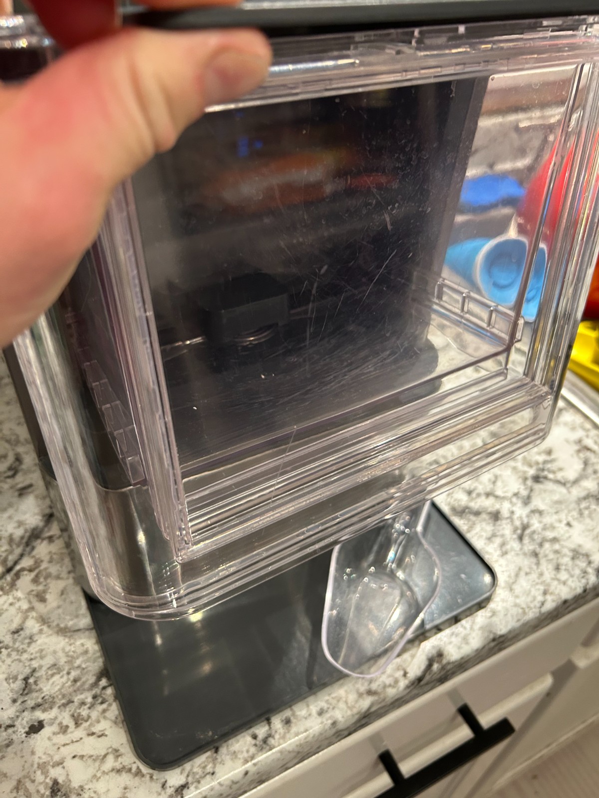 GE Profile Opal 2.0 Nugget Ice Maker with Side Tank, Scoop - Stainless Steel