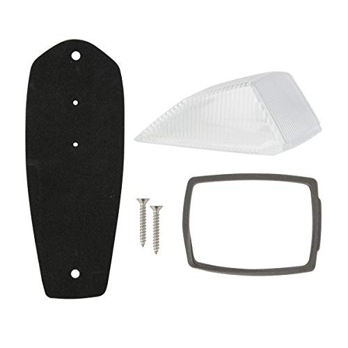 81310 Rectangular Glass Lens Kit for Cab Marker Light Clear