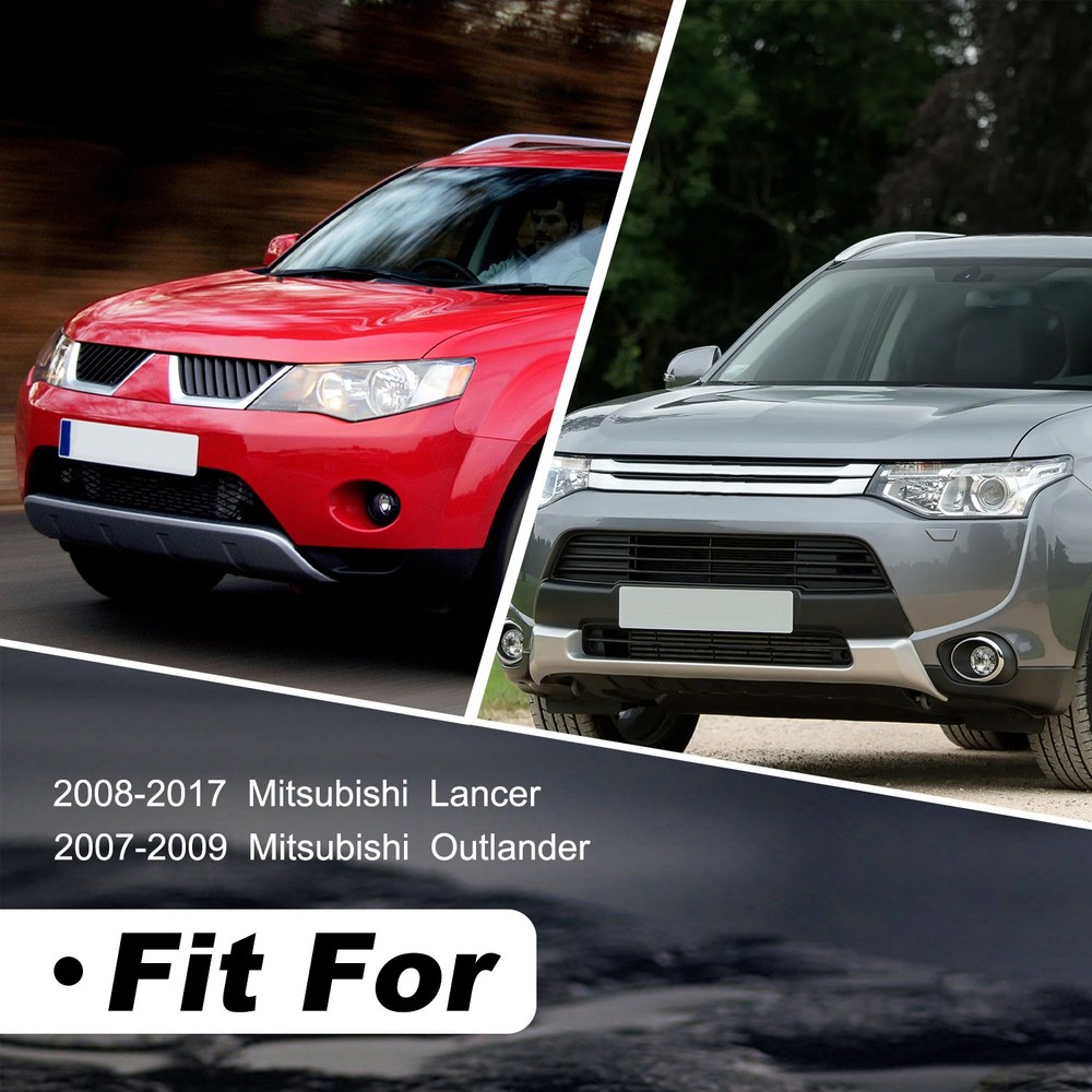 Keyless Ignition Start Switch Knob Cap & Insert for Mitsubishi 2007-13 Outlander