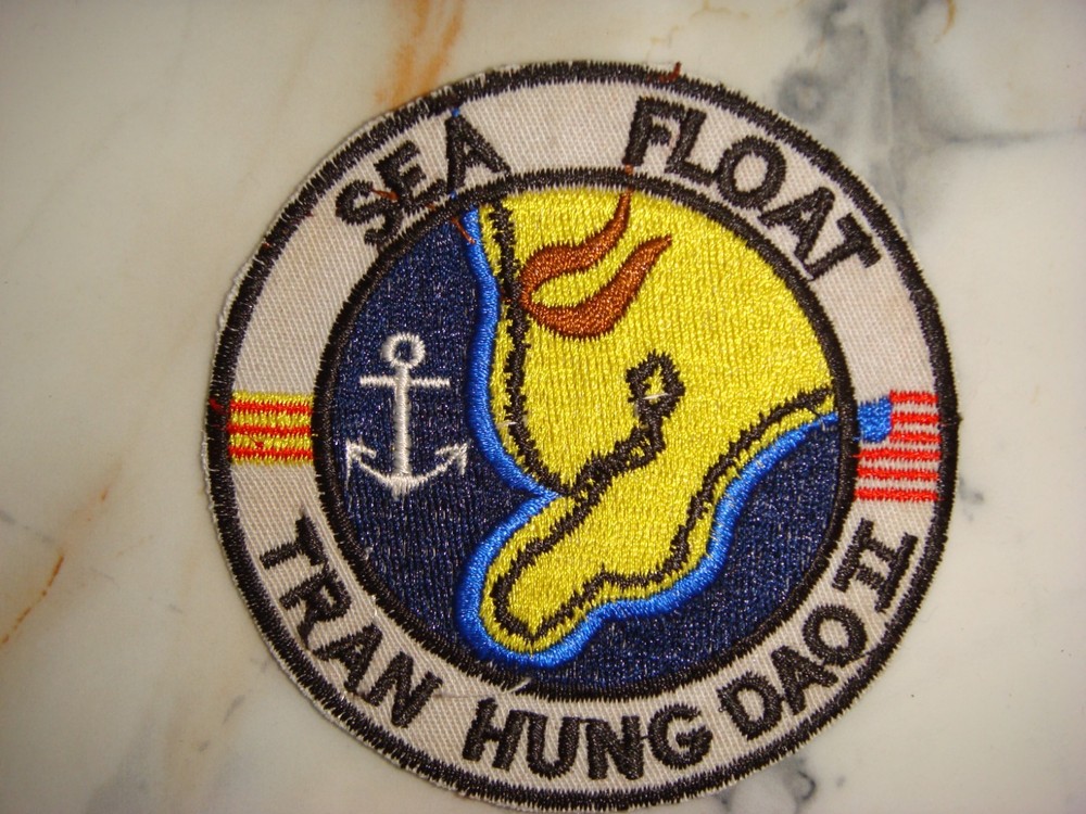 NAVY OPERATION TRAN HUNG DAO II OPERATION SEA FLOAT,  VIETNAM WAR PATCH