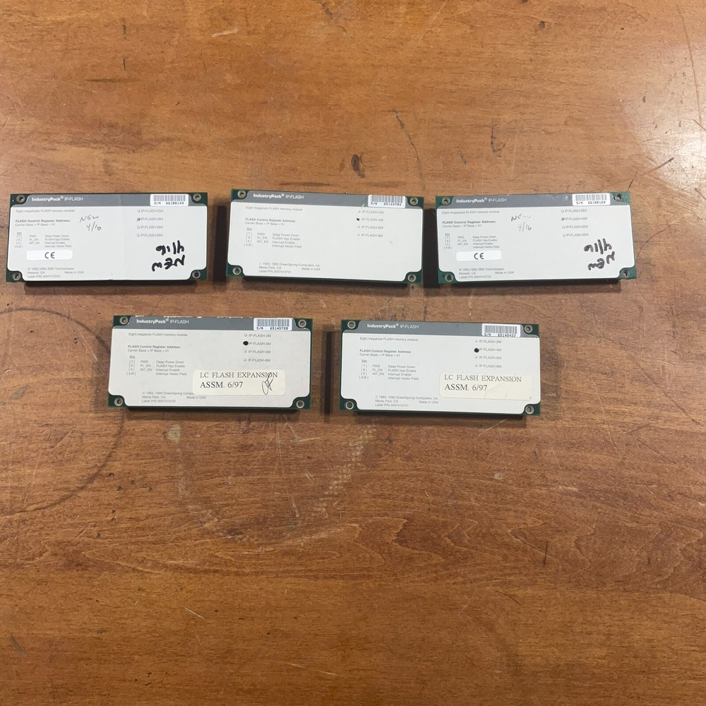 SBS Technologies Greenspring 4 MB Flash Memory Module IP-Flash 95079 Rev B